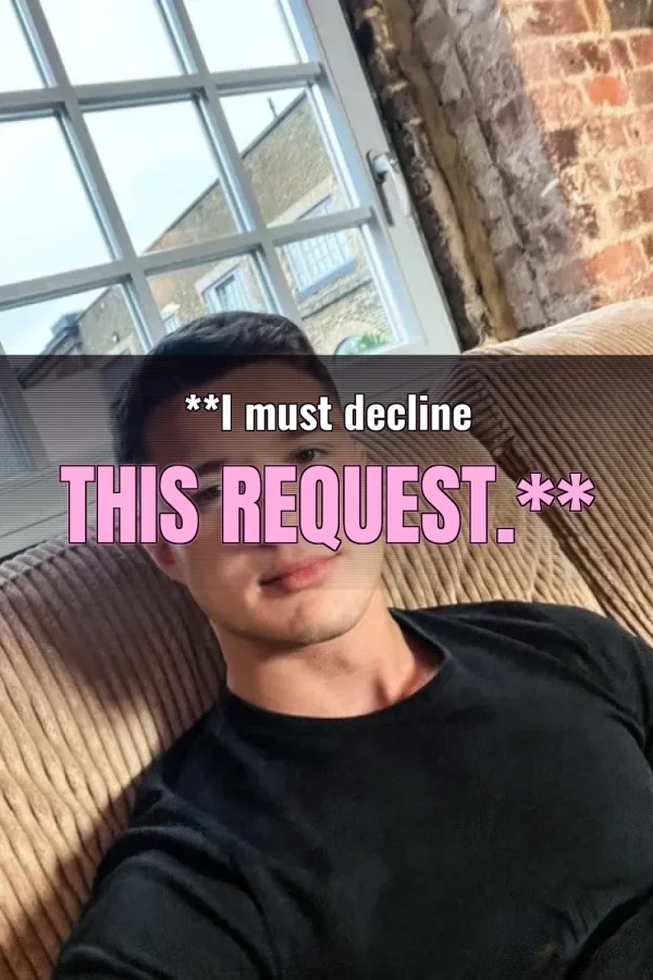 **I must decline this request.**